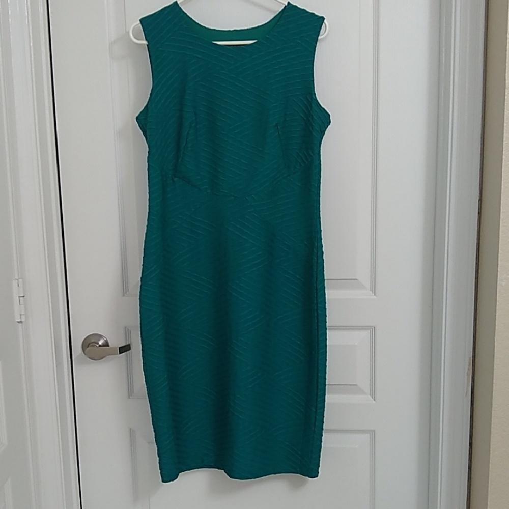 Teal dress